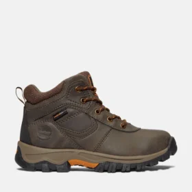 Youth Mt. Maddsen Hiking Boots – Dark Brown Full-Grain
